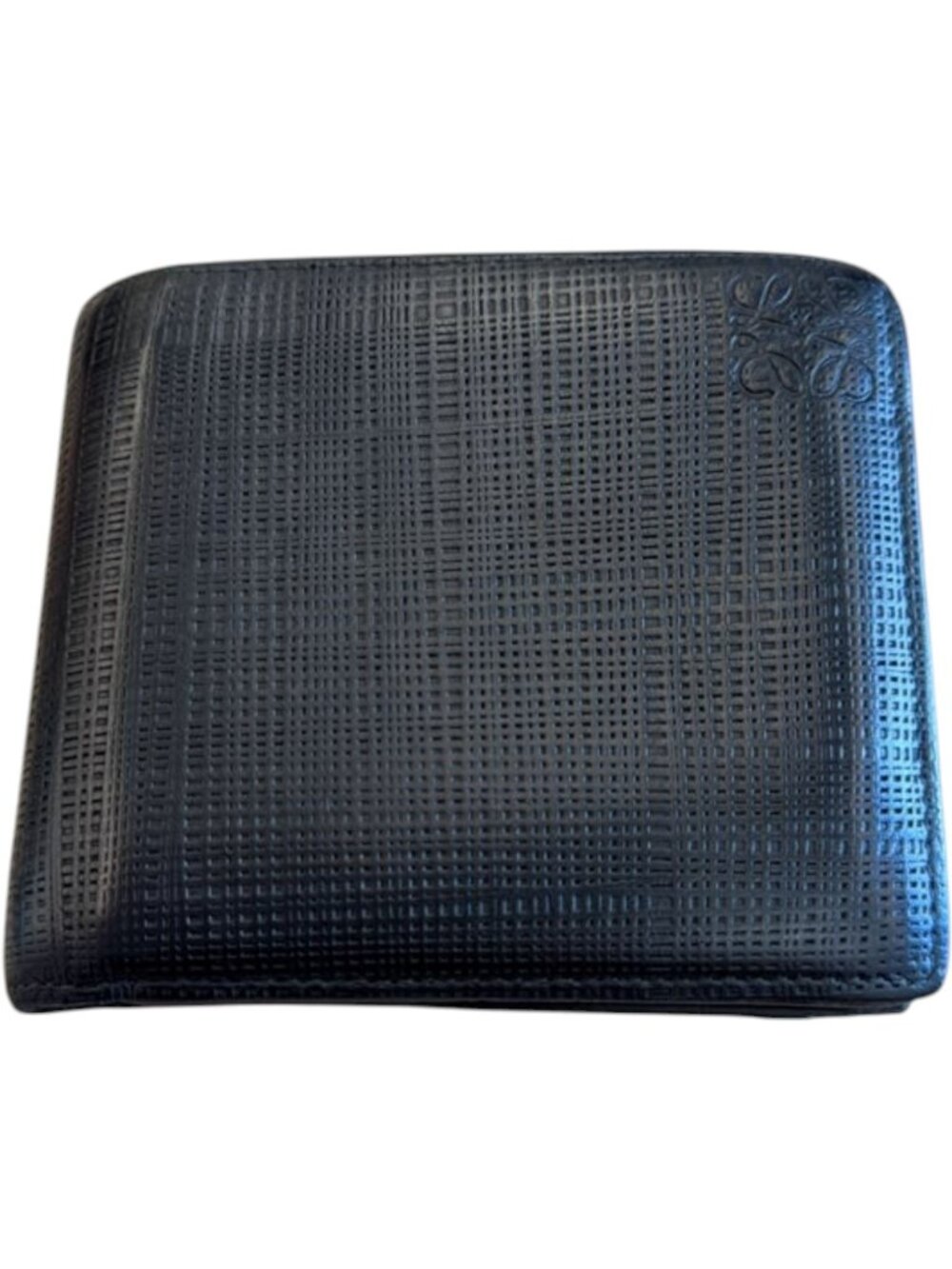 657157CR C1 Loewe Wallet Black Leather